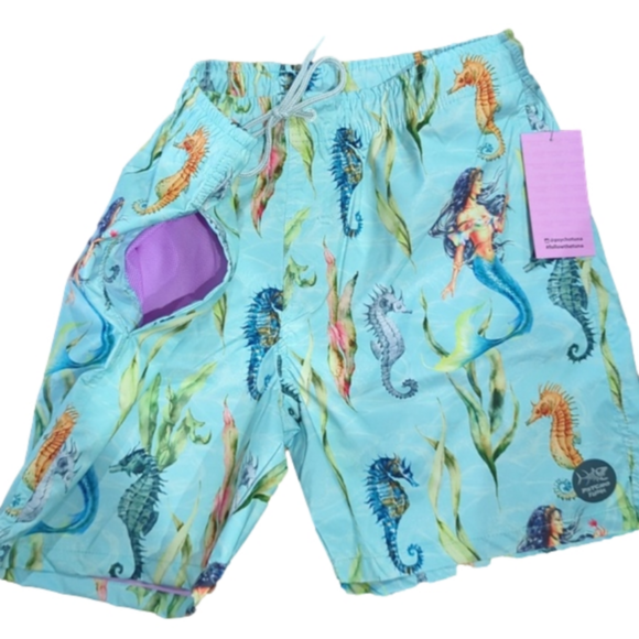 Swimsuit Psycho Tuna  Summer Swim Trunks Board Shorts swimming suit - Picture 9 of 10